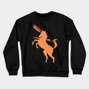 Hot Dog Unicorn Crewneck Sweatshirt